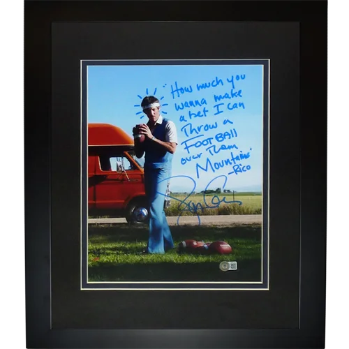 Jon Gries Uncle Rico autographed 11x14 photo with inscription