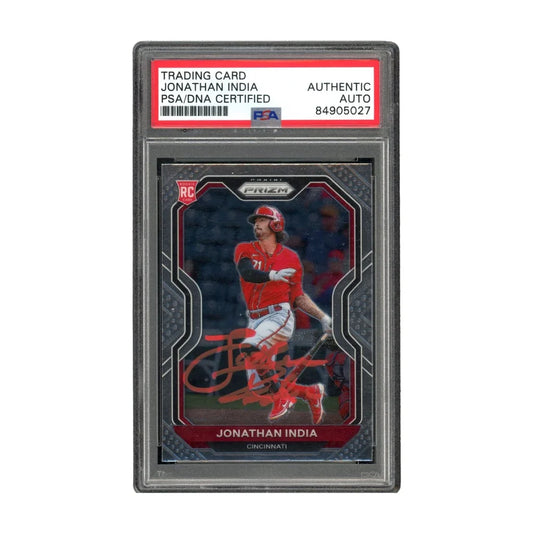 Jonathan India Authentic Auto Rookie Card PSA Signed | Creative Sports | vintageantiquesgifts.com