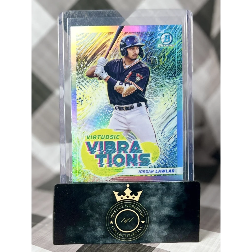 Jordan Lawlar 2023 Panini Virtuoso Vibrations card at Prestige Worldwide Collectibles