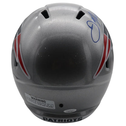 Julian Edelman autographed New England Patriots full-size helmet