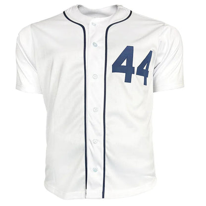Julio Rodriguez autographed Seattle jersey number 44 white with navy trim