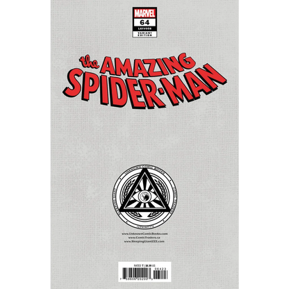 Comic book cover of The Amazing Spider-Man #64 by Kaare Andrews from Unknown Comics Kaare
