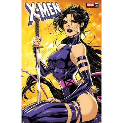 X-Men #10 Kaare Andrews Psylocke sword MegaCon exclusive variant comic cover