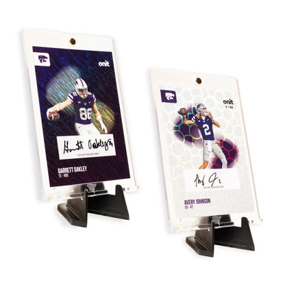 Kansas State trading cards single pack with autographed Wildcats football set