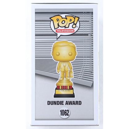 Kate Flannery signed Dundie Award vinyl figure Funko Pop collectible with JSA auth