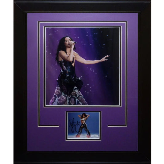 Katy Perry deluxe framed 11x14 photo signed CD display