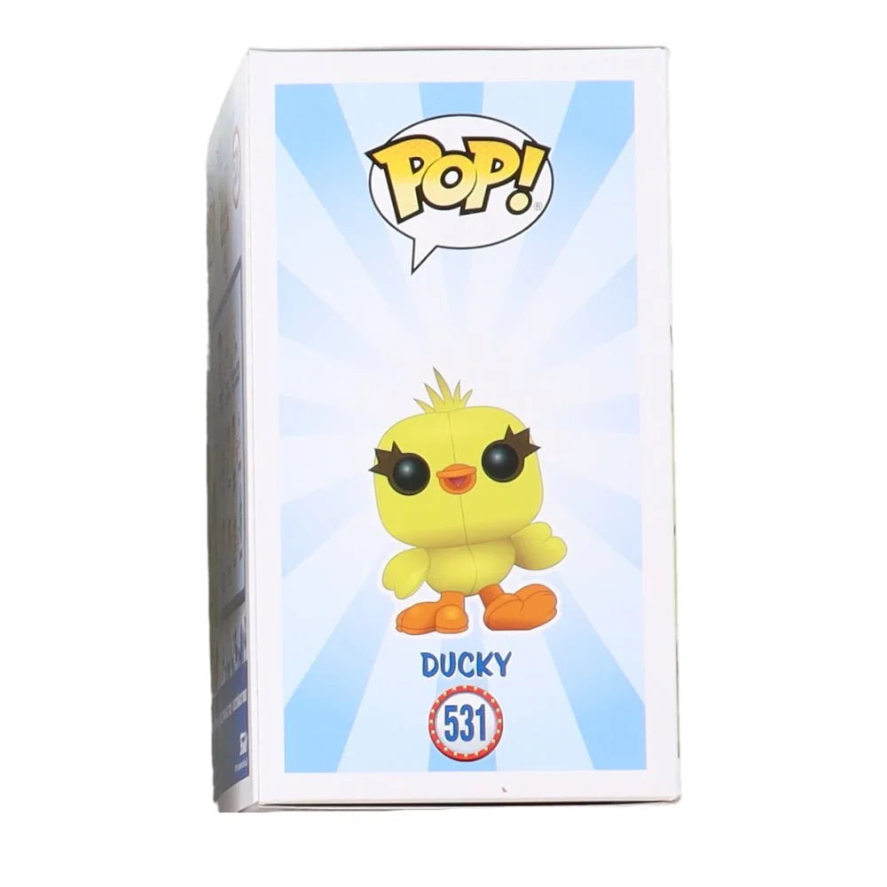 Funko Pop Ducky vinyl figure in packaging from Keegan Michael Key Signed Toy Story collection