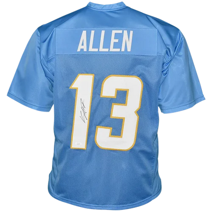 Keenan Allen autographed Los Angeles Chargers powder blue jersey #13