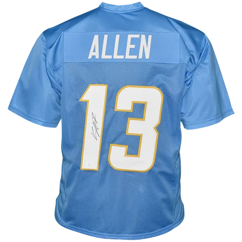 Keenan Allen autographed Los Angeles Chargers powder blue jersey #13