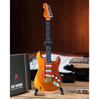 Kenny Wayne officially licensed gold sparkle mini Axe Heaven Stratocaster