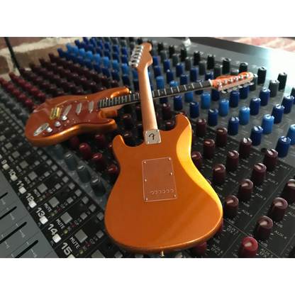 Kenny Wayne officially licensed gold sparkle mini guitar with sunburst finish