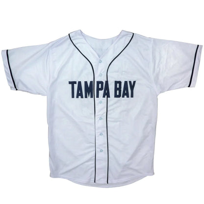 Kevin Kiermaier autographed Tampa Bay white #39 jersey