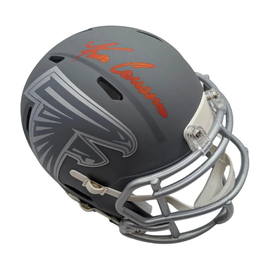 Kirk Cousins Signed Atlanta Falcons Slate Mini Helmet | Creative Sports | vintageantiquesgifts.com