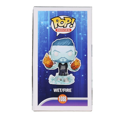 Klay Thompson Signed Funko Pop Space Jam Wet Fire collectible in packaging