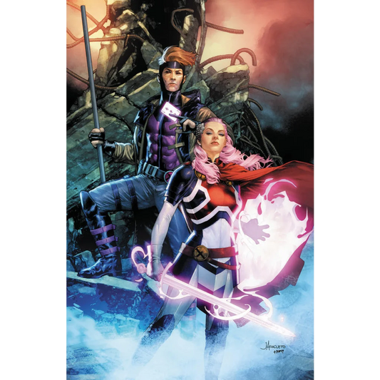 Gambit and Betsy Braddock as Captain Britain by Tini Howard and Bob Quinn at Unknown Comics Jay