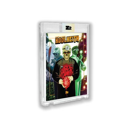 Kool Keith signed comic album in clear slab with Seamus Esoteric Ryan and Sean Von Gorman