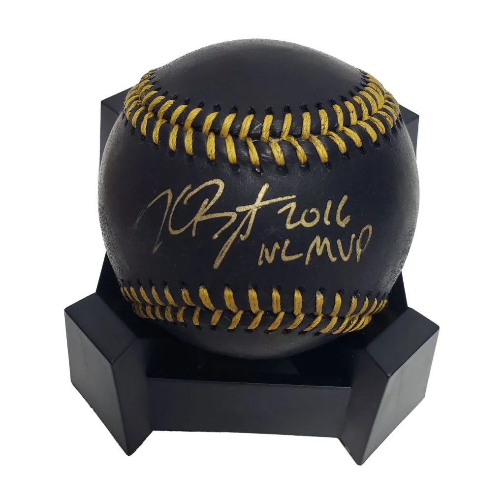 Kris Bryant Signed Gold Major League Baseball 2016 NL MVP | Creative Sports | vintageantiquesgifts.com
