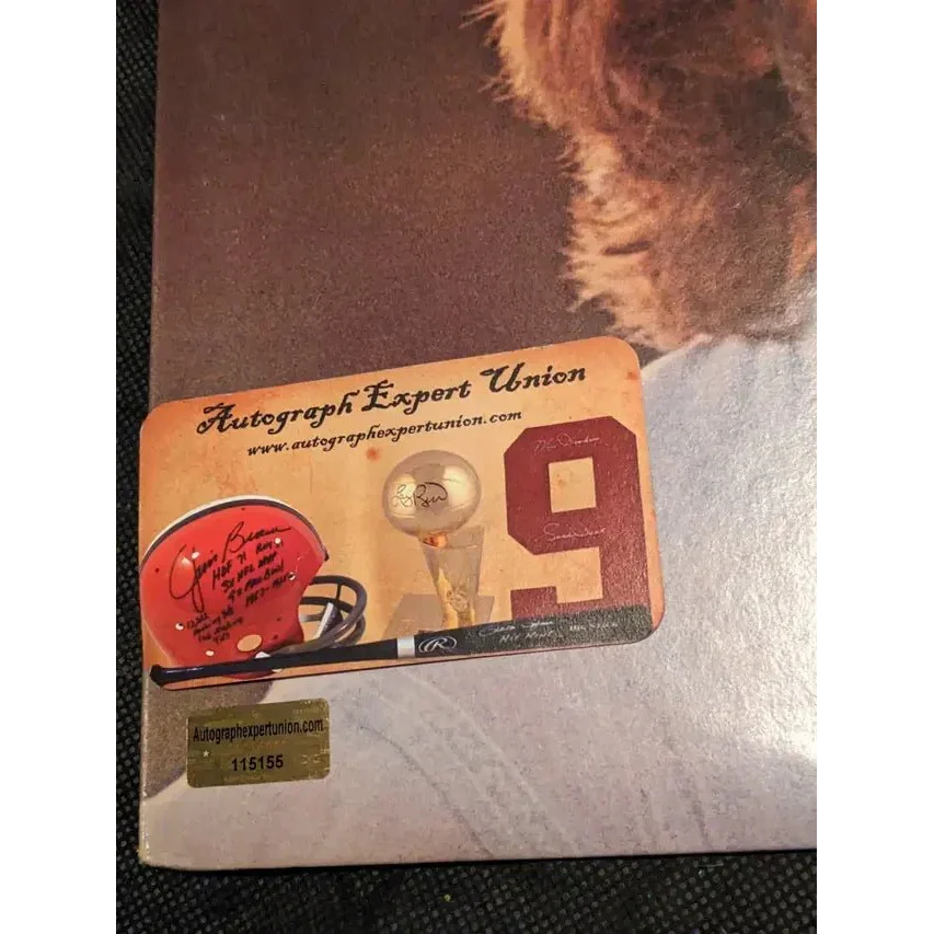 Autograph Expert Union sticker on Kris Kristofferson auto signed record with serial number