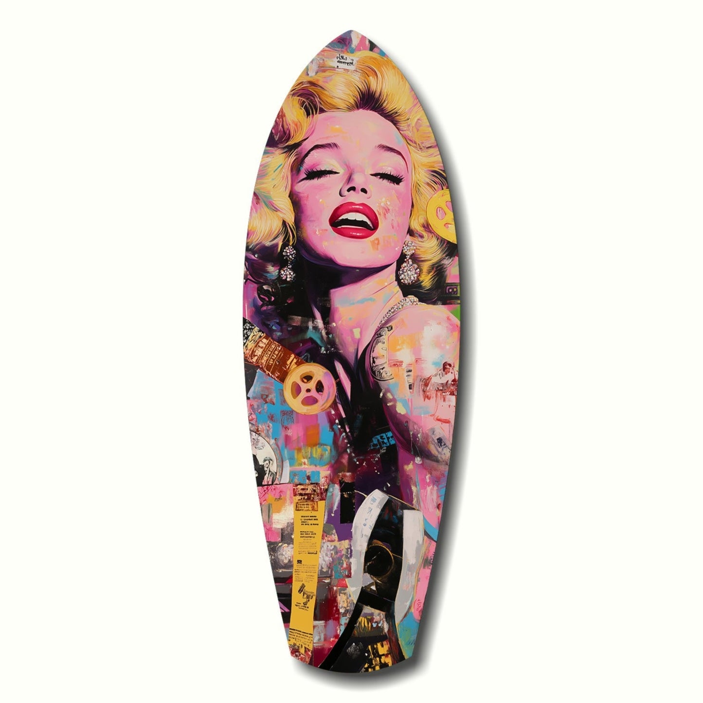 Hollywood Starlet V3 Glass Wall Art