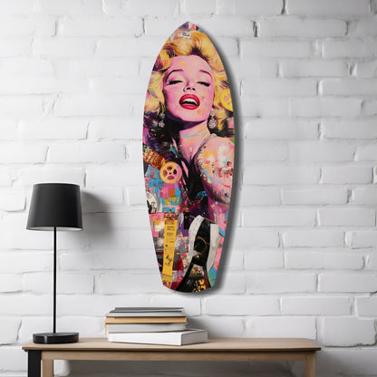 Hollywood Starlet V3 Glass Wall Art