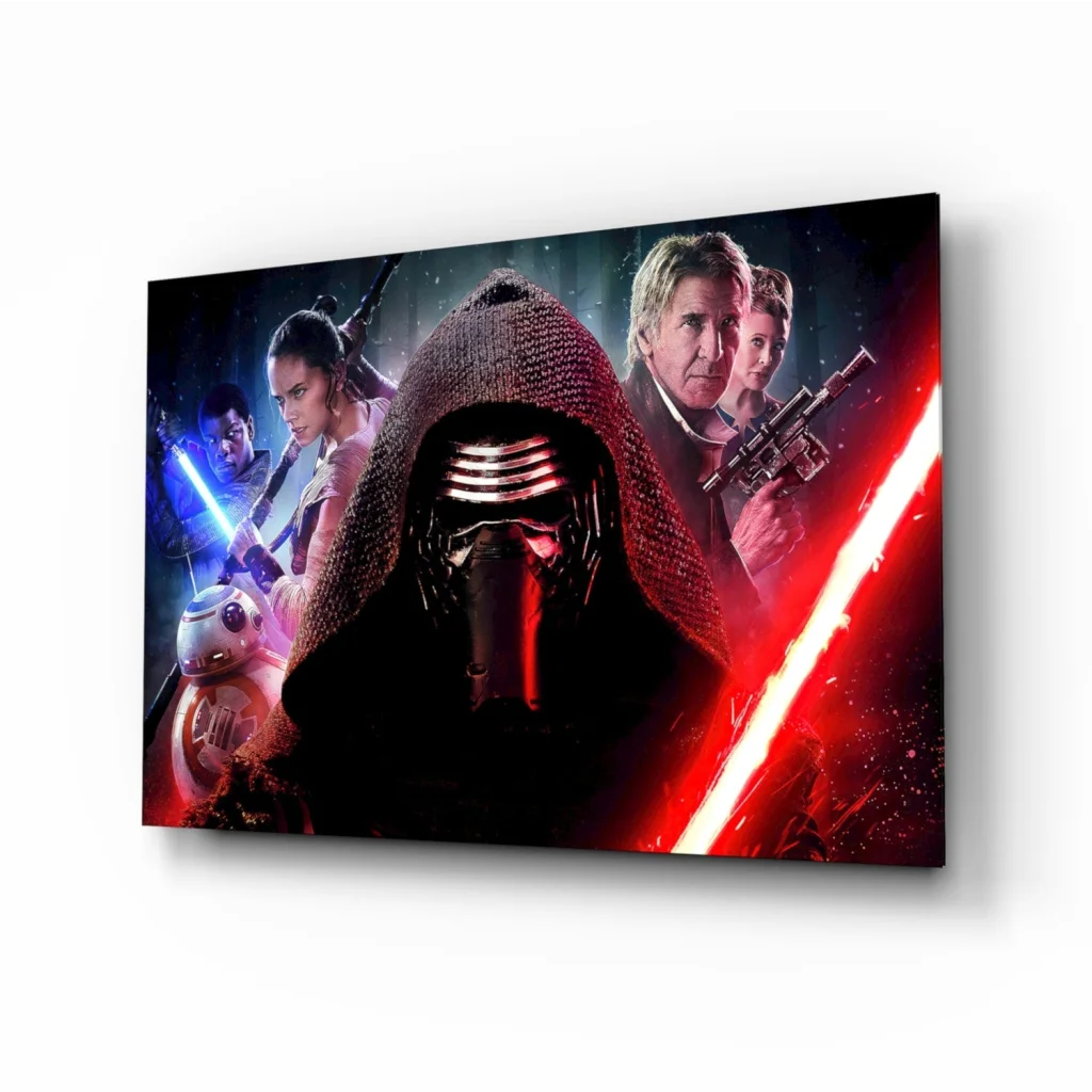 Kylo Ren Star Wars epic canvas wall art print