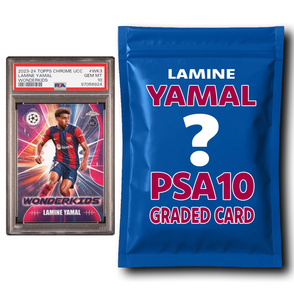 Lamine Yamal Barcelona 2024-25 Topps Now Youngest Player to Score And Assist In A Match #121 BGS Authenticated 10 Card