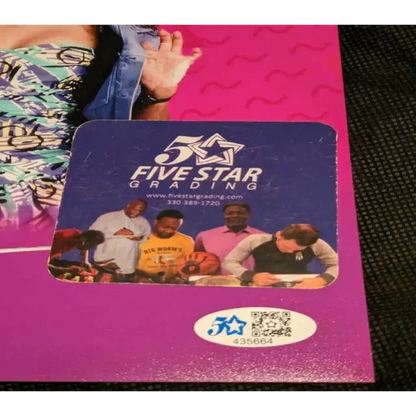 Autographed 8x10 photo of Lark Voorhies on collectible graded by Five Star Grading