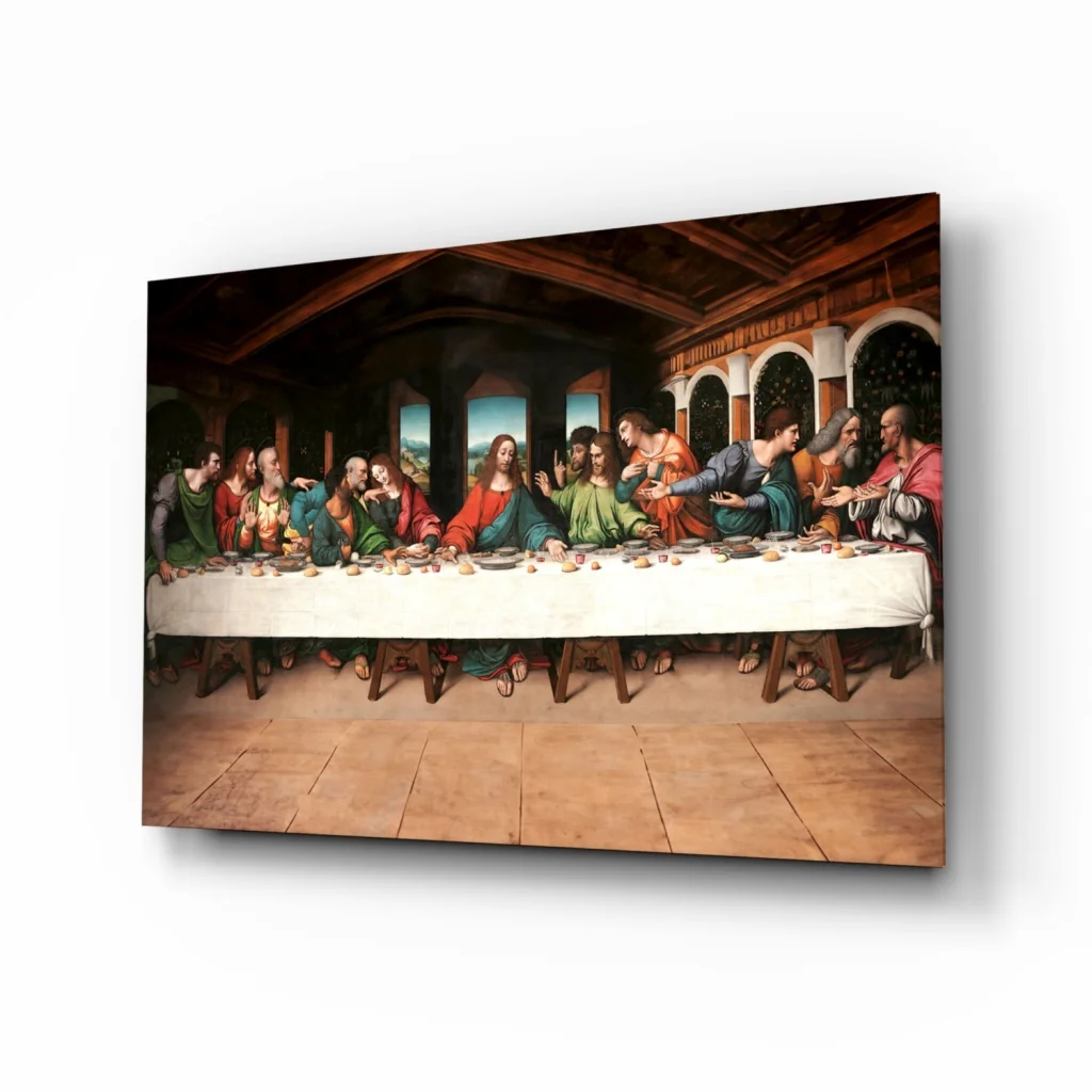 Leonardo Da Vinci Last Supper Canvas Wall Art Print | Insigneart USA | vintageantiquesgifts.com