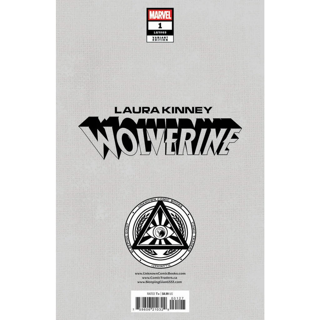 Laura Kinney Wolverine #1 Sabine Rich Exclusive Variant | Collectible US Comic Book Variant | vintageantiquesgifts.com