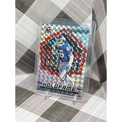 Lawrence Taylor 2013 Panini Limited holographic card at Prestige Worldwide Collectibles