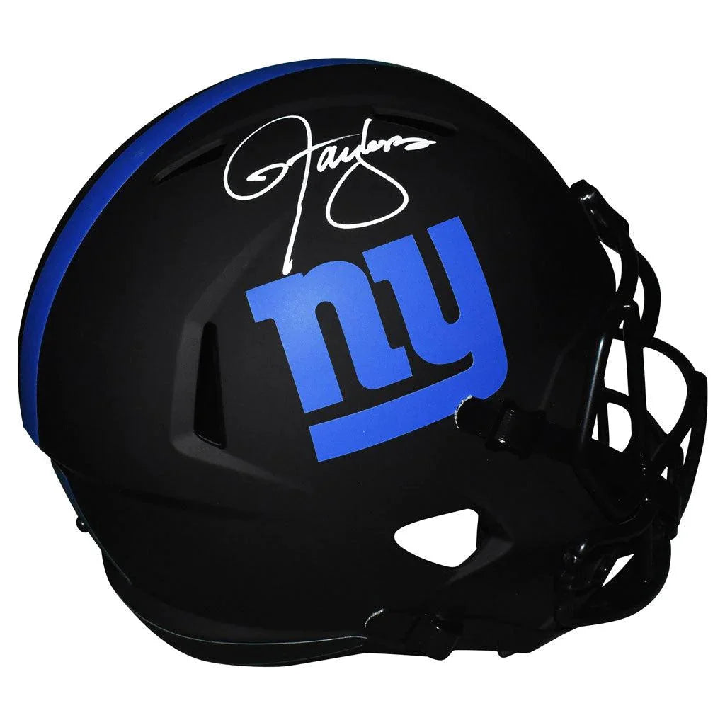 Lawrence Taylor autographed New York Giants eclipse alternate replica helmet