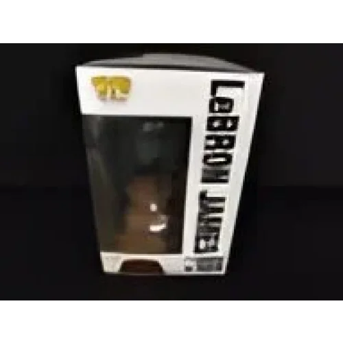 LeBron James signed jumbo Lakers Funko Pop basketball collectible for fans