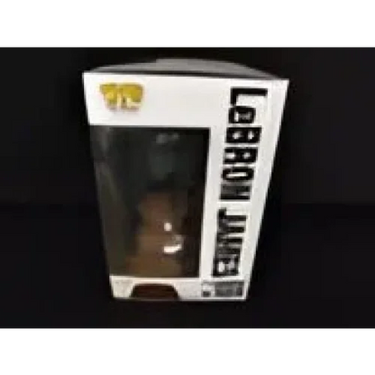LeBron James signed jumbo Lakers Funko Pop basketball collectible for fans
