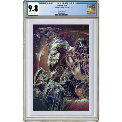 9.8 Graded Lee Price Venom #34 Comic Poster Art