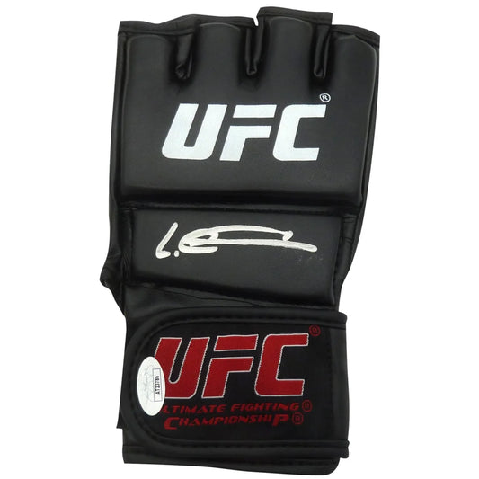 Leon Edwards Rocky autographed black UFC glove with JSA