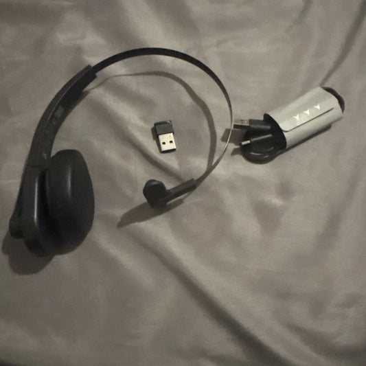 Levn wireless Bluetooth USB headset with charging cable