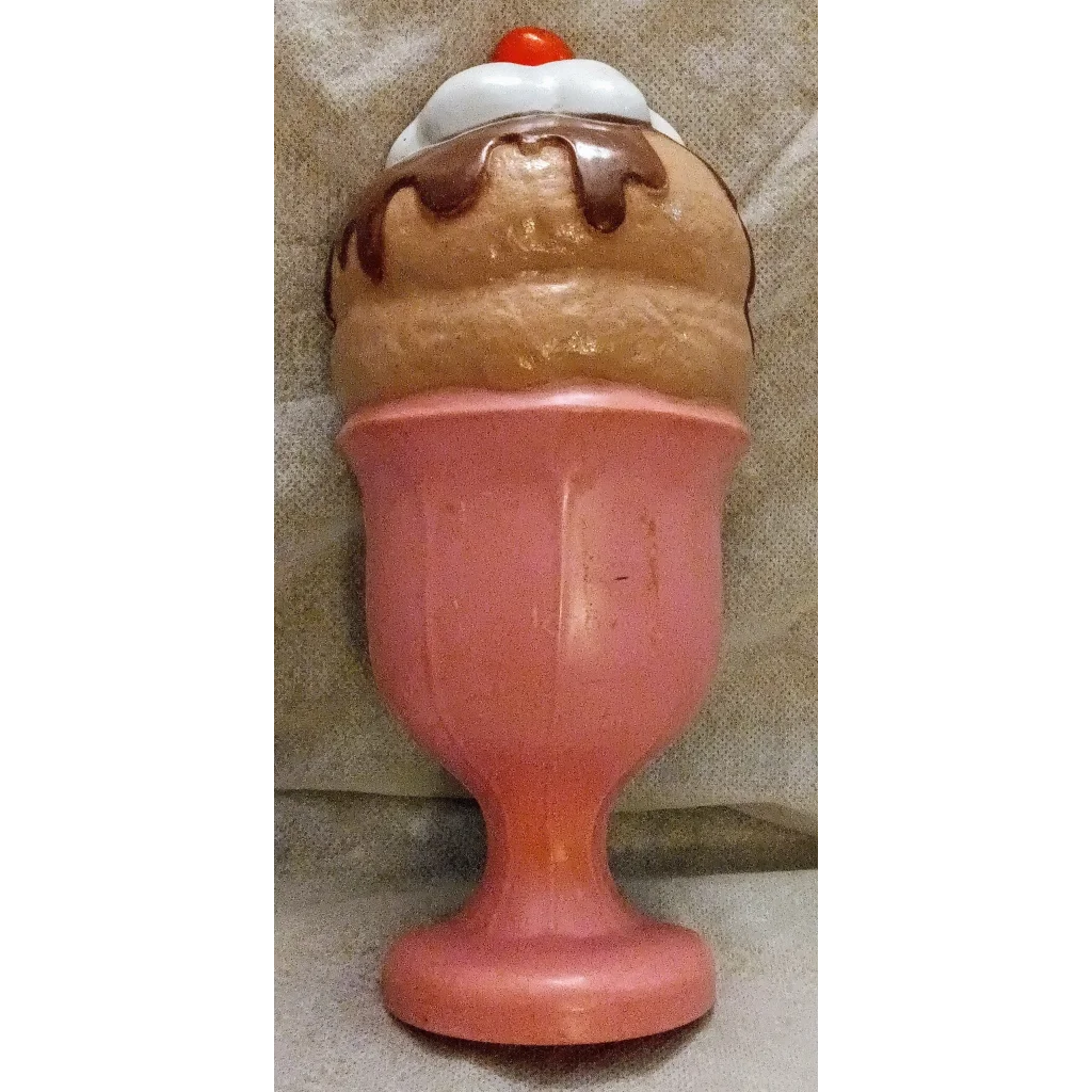 Vintage Liddle Kiddles Chocolotties House pink ice cream sundae bank