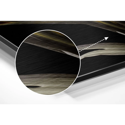 Stunning Brushed Aluminium Dibond Abstract Art Prints | Modern Wall Art Decor | vintageantiquesgifts.com