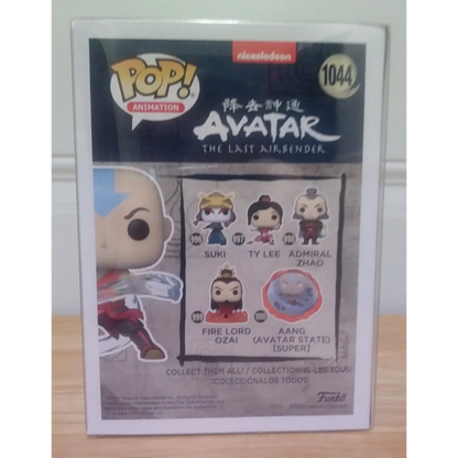 Limited Edition Aang Animation Funko Pop with Protector
