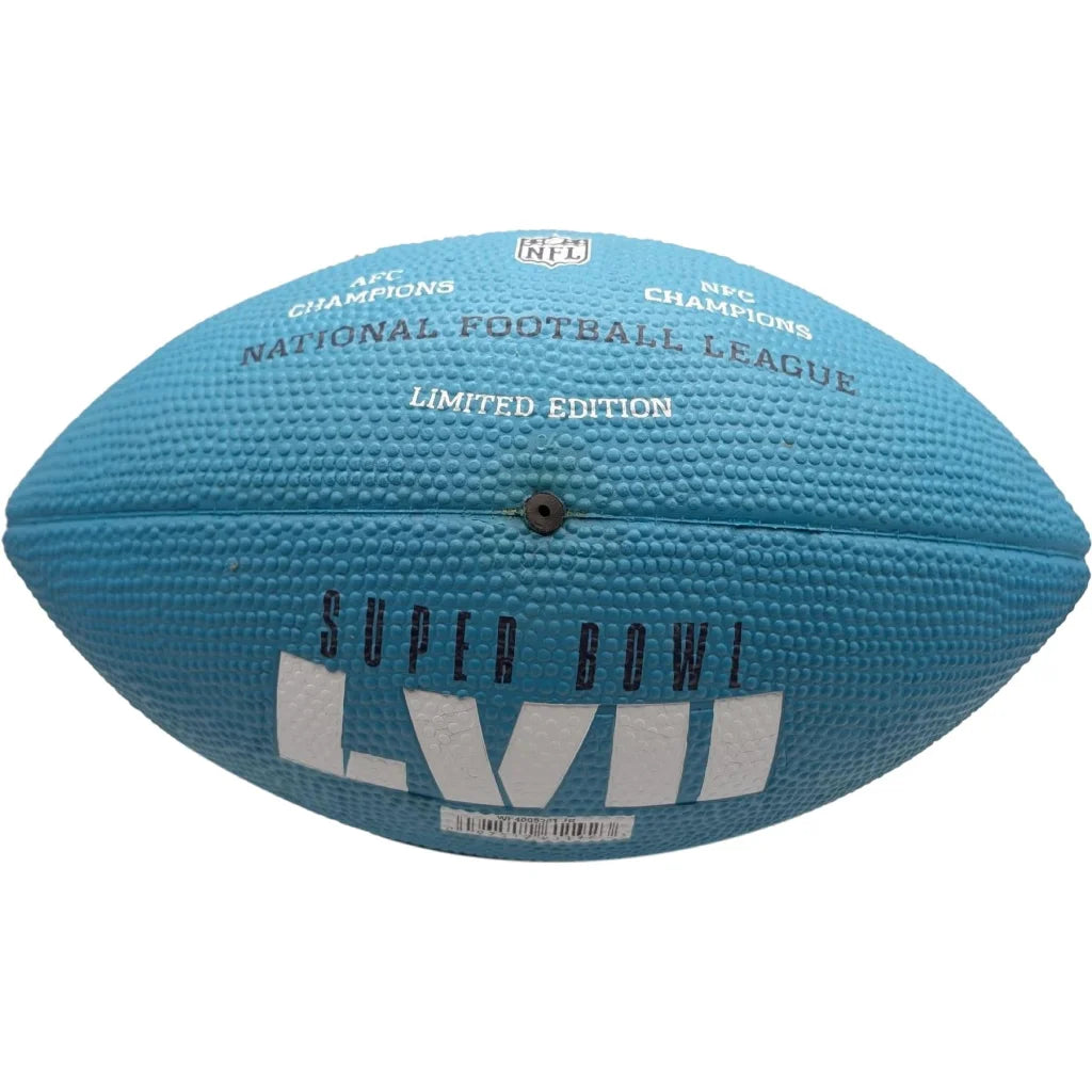 Limited Edition Junior Size Super Bowl LVII Football | Authentic Sports Collectible | vintageantiquesgifts.com