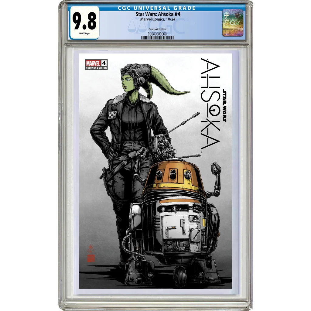 Limited edition Star Wars Ahsoka #4 comic with R2-D2 cover