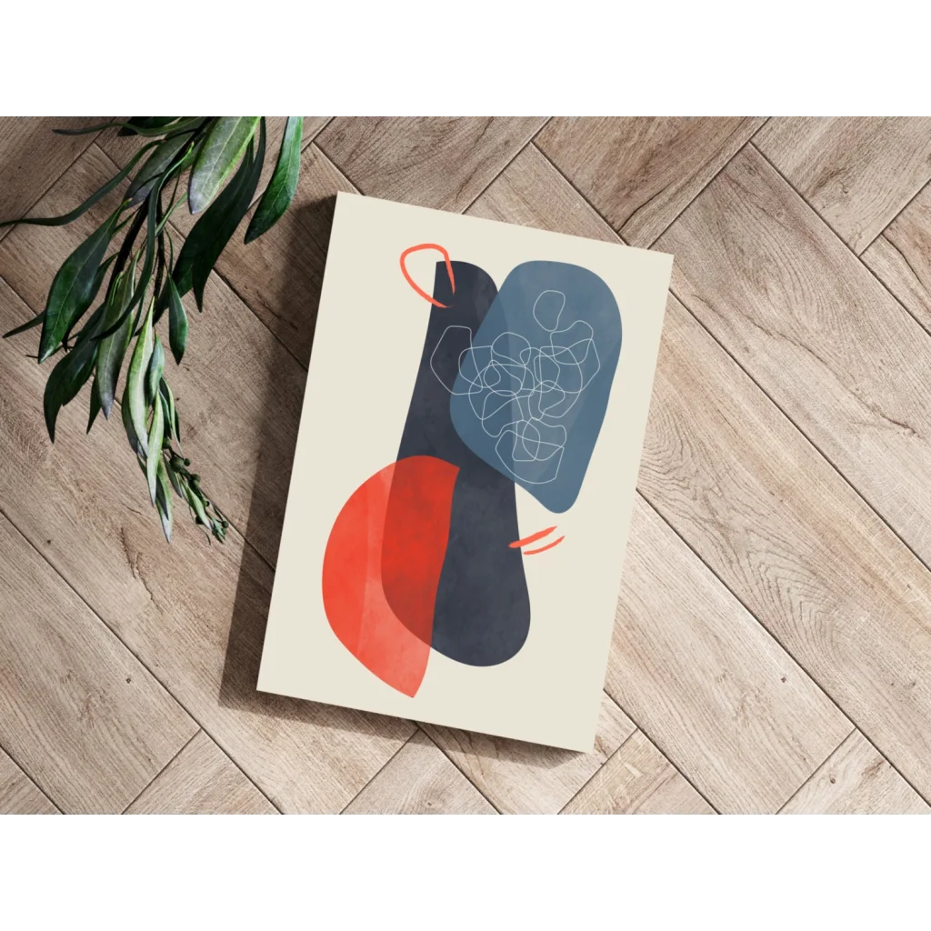 Bold Geometric Insigne Aluminum Prints Transform Your Space | Modern Wall Art Decor | vintageantiquesgifts.com