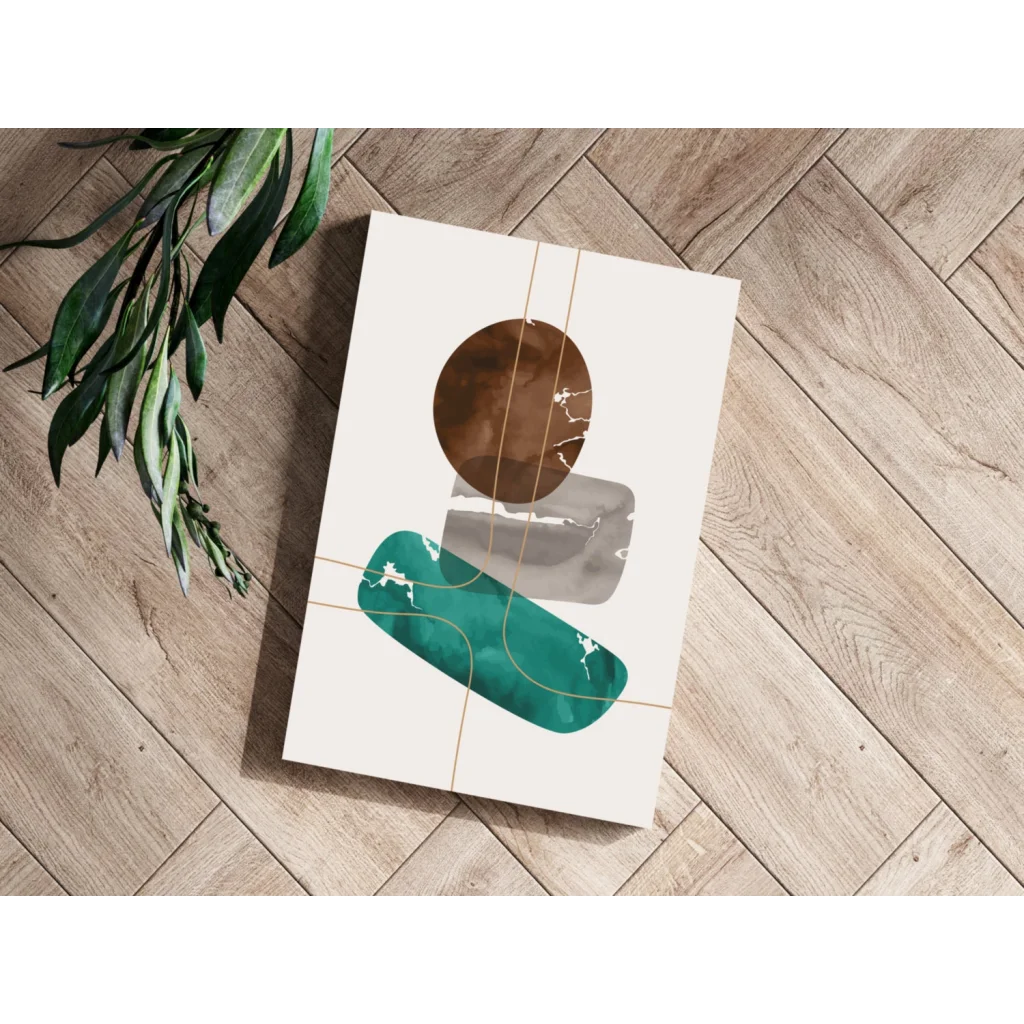 Stunning Marble Insigne Aluminum Prints with Gold Accents | Modern Wall Art Decor | vintageantiquesgifts.com