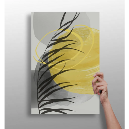 Bold Palm Fronds Insigne Aluminum Prints | Insigneart USA | vintageantiquesgifts.com