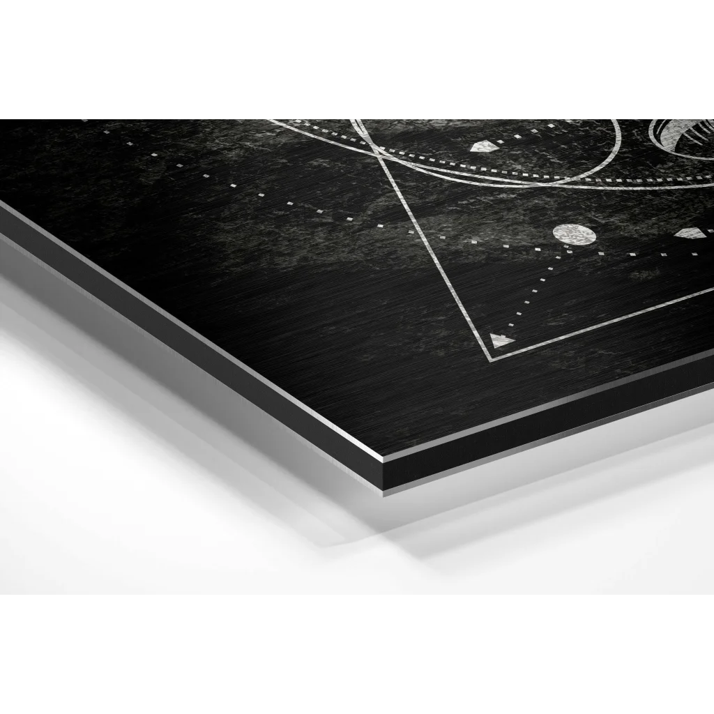 Stunning Brushed Aluminium Dibond Wall Art That Pops | Glass Wall Art Print | vintageantiquesgifts.com