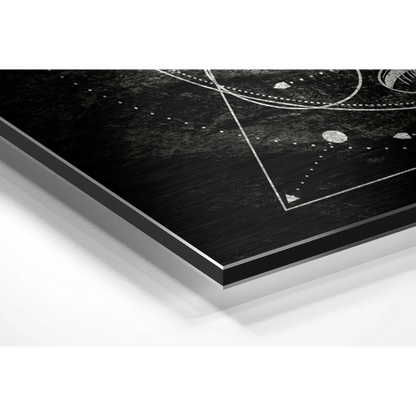 Stunning Brushed Aluminium Dibond Wall Art That Pops | Glass Wall Art Print | vintageantiquesgifts.com