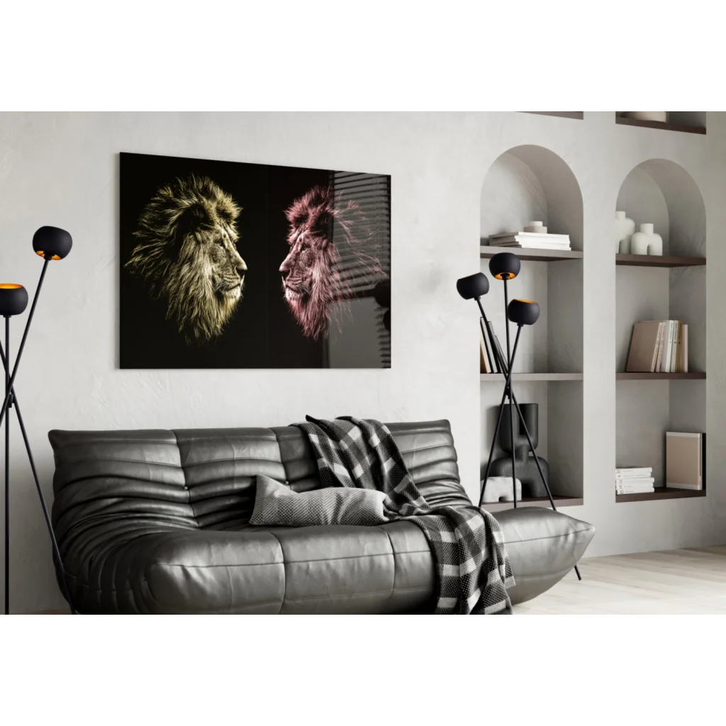 Stunning Glass Wall Art That Transforms Any Room | Contemporary Home Wall Art | vintageantiquesgifts.com