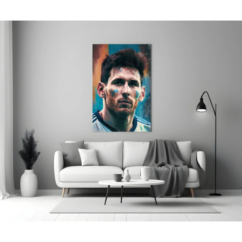Lionel Messi 24x36 canvas wall art poster