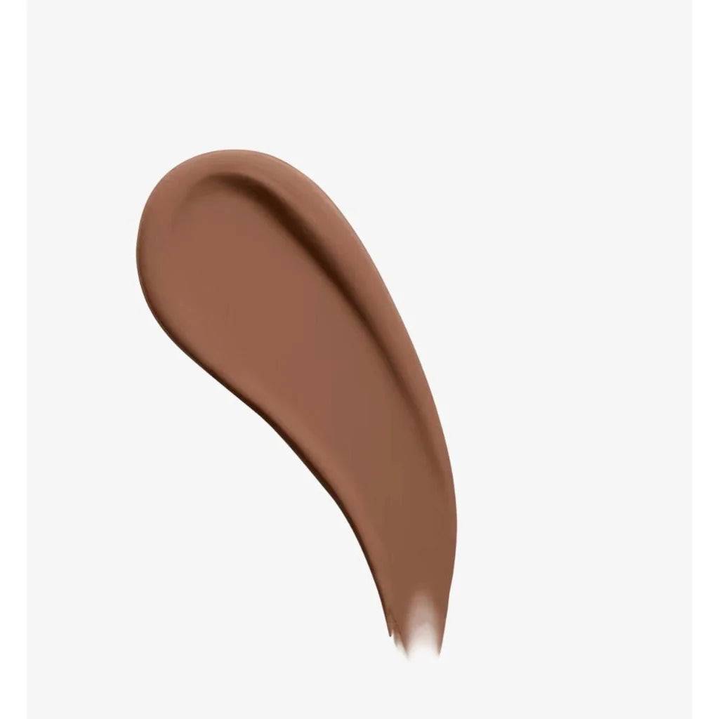 Lip lingerie xxl hot caramelo smooth rich brown foundation swatch