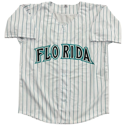 Livan Hernandez autographed Florida Marlins pinstripe jersey #61